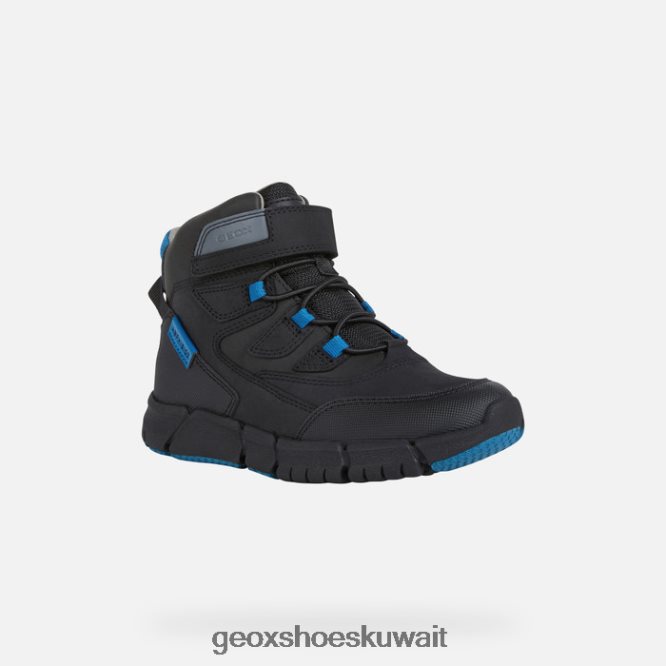 Geox BLL84T1993 Flexyper Abx Boy Black/Petrol