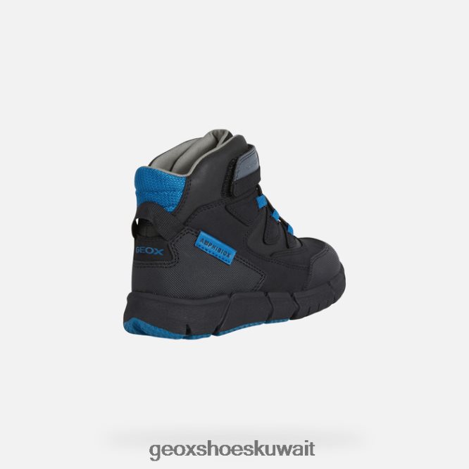 Geox BLL84T1993 Flexyper Abx Boy Black/Petrol