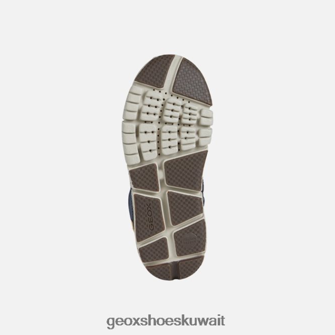 Geox BLL84T1995 Flexyper Abx Boy Navy/Yellow