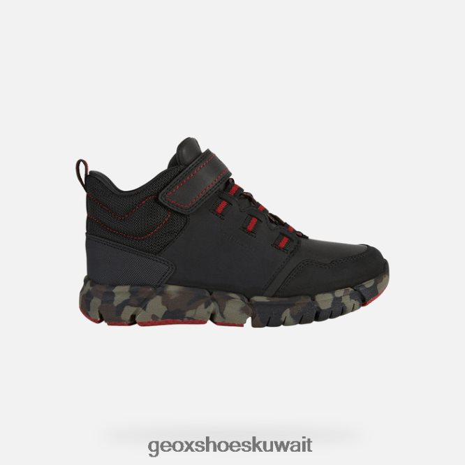 Geox BLL84T1996 Flexyper Abx Boy Black/Red