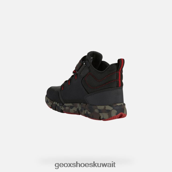 Geox BLL84T1996 Flexyper Abx Boy Black/Red