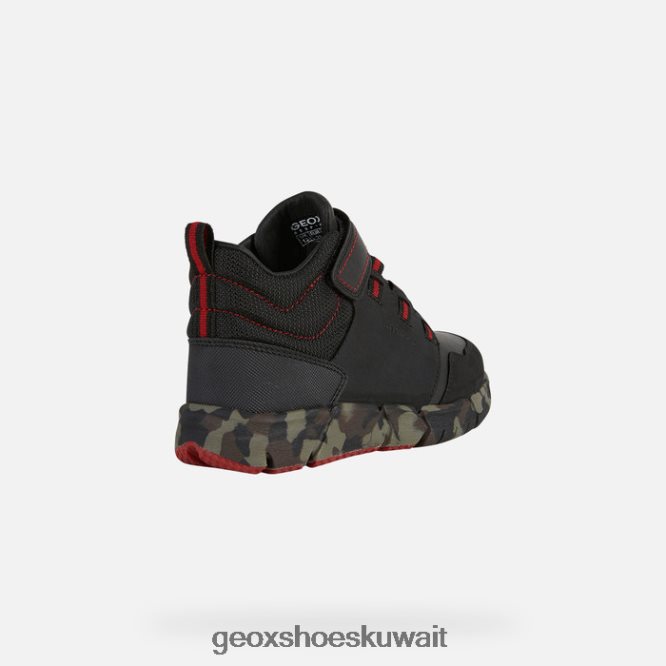 Geox BLL84T1996 Flexyper Abx Boy Black/Red
