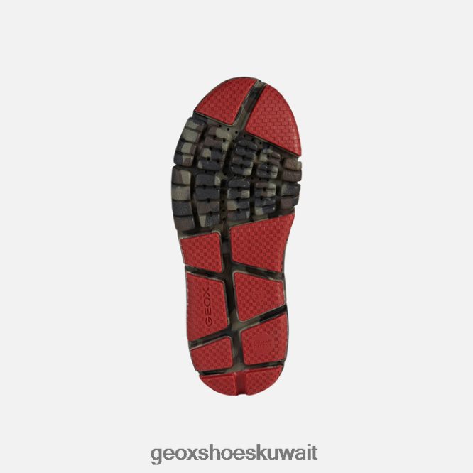 Geox BLL84T1996 Flexyper Abx Boy Black/Red