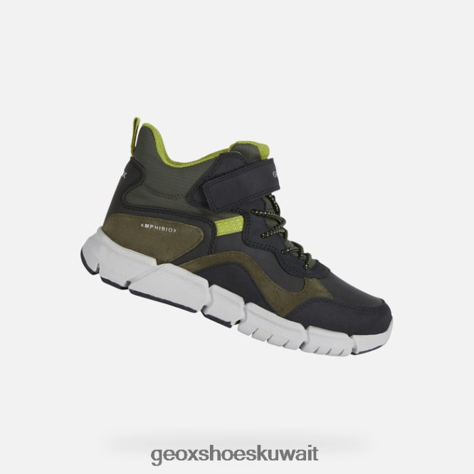 Geox BLL84T1997 Flexyper Abx Boy Military/Green