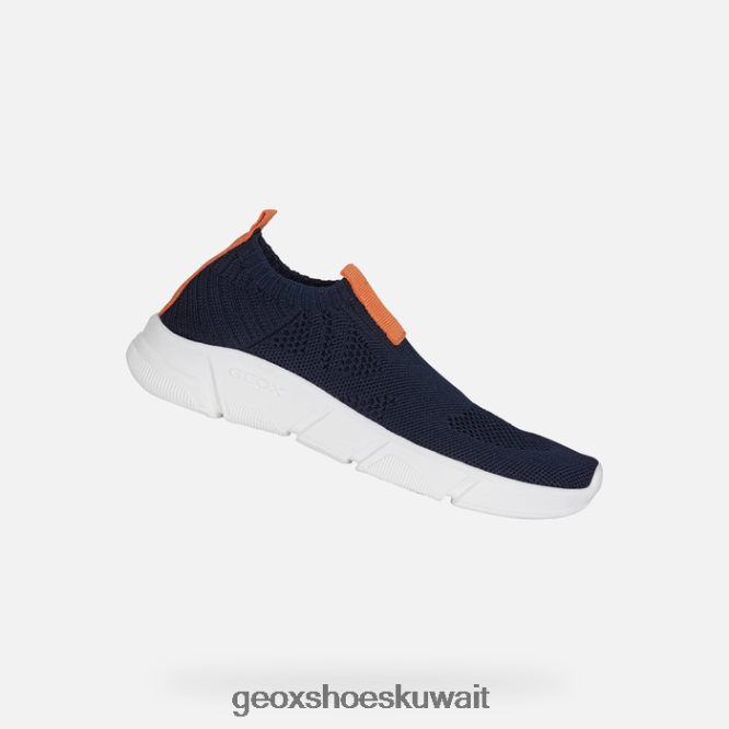 Geox BLL84T1869 Aril Junior Navy/Orange