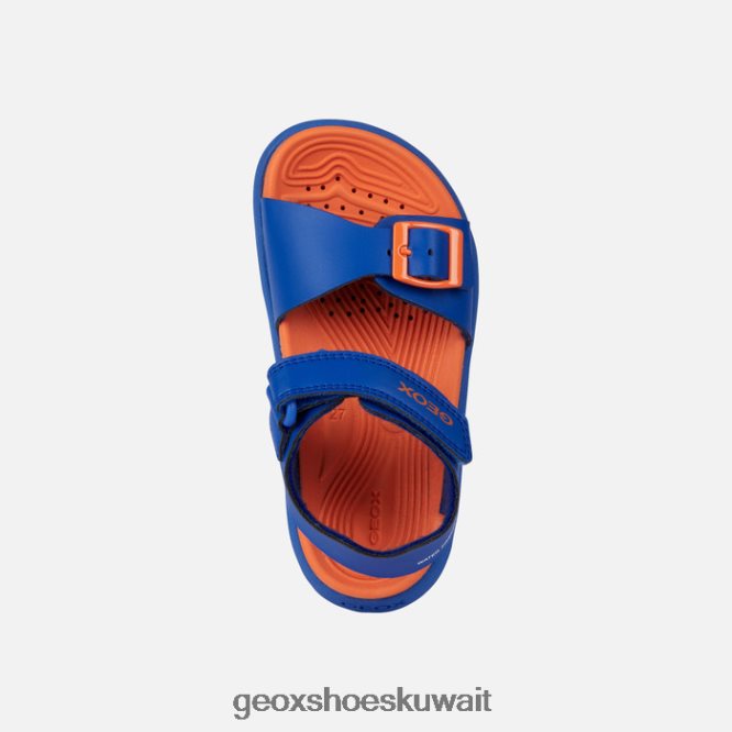 Geox BLL84T1053 Sandal Fusbetto Junior Royal/Orange