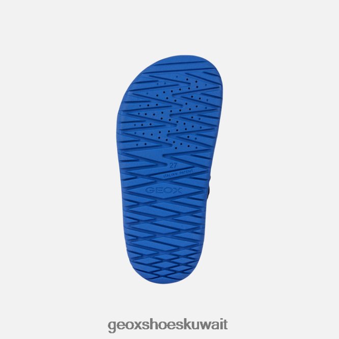 Geox BLL84T1053 Sandal Fusbetto Junior Royal/Orange