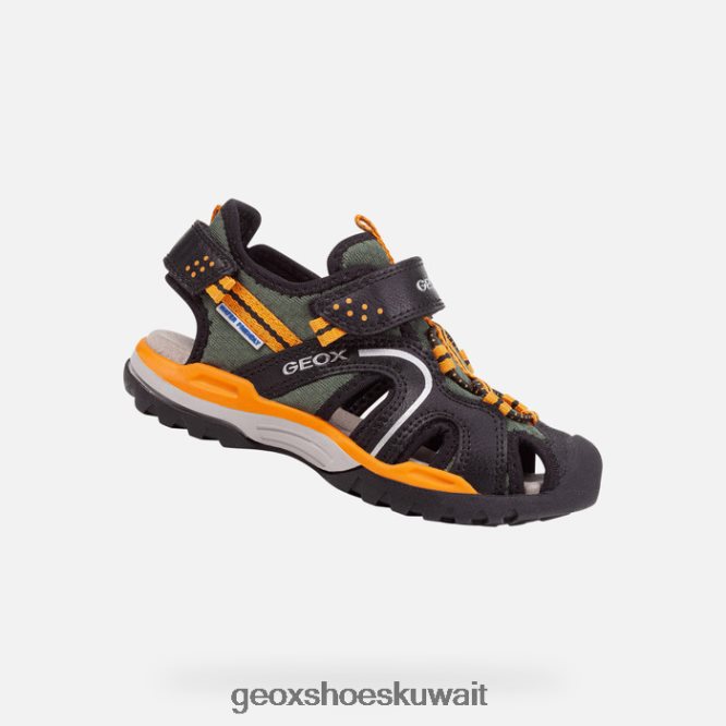 Geox BLL84T1277 Borealis Boy Black/Orange