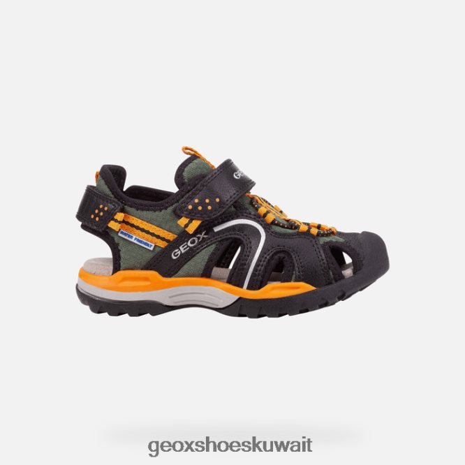 Geox BLL84T1277 Borealis Boy Black/Orange