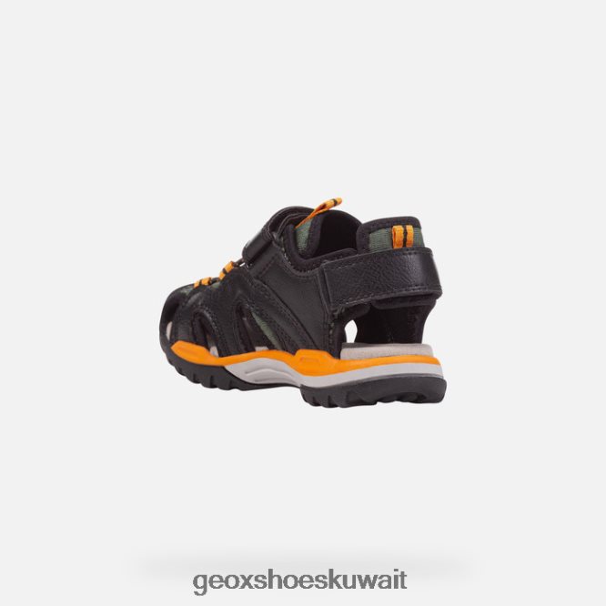 Geox BLL84T1277 Borealis Boy Black/Orange