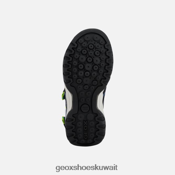 Geox BLL84T1278 Borealis Boy Dk Blue/Lime