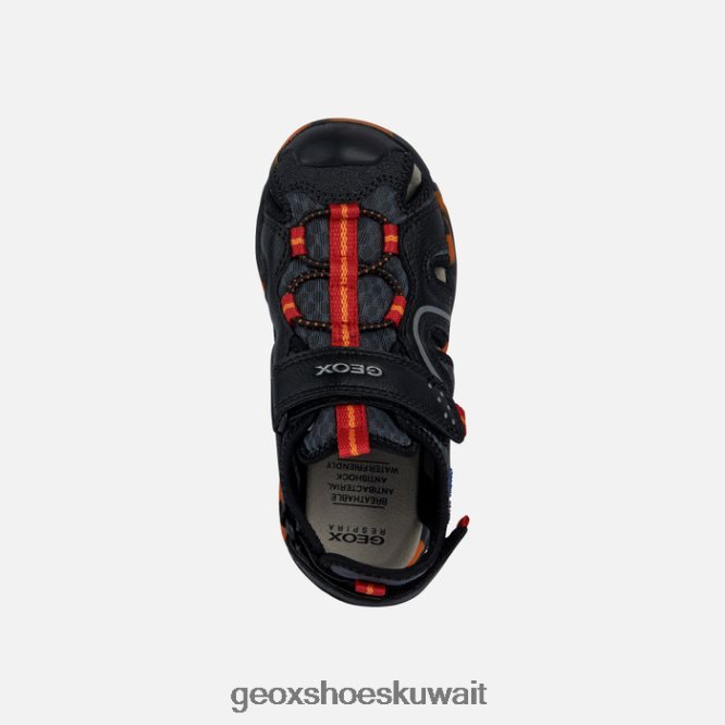 Geox BLL84T1279 Borealis Boy Black/Red