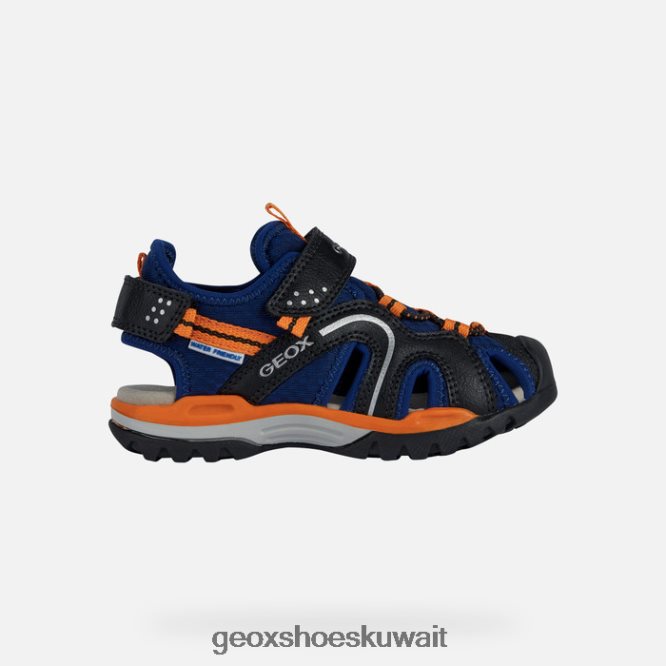 Geox BLL84T1280 Borealis Boy Navy/Orange
