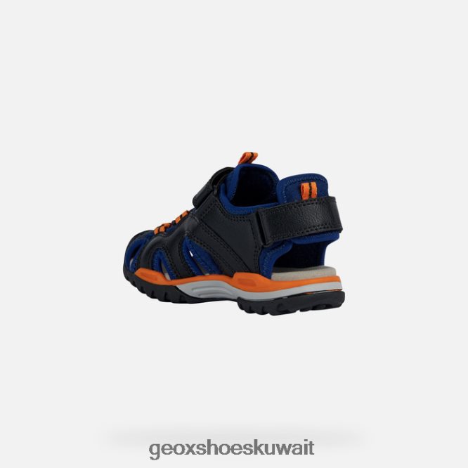 Geox BLL84T1280 Borealis Boy Navy/Orange