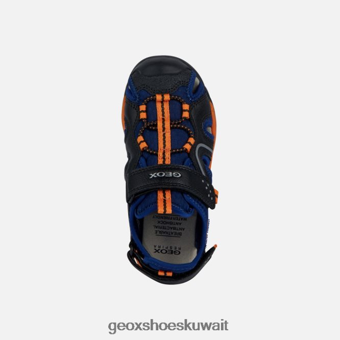 Geox BLL84T1280 Borealis Boy Navy/Orange