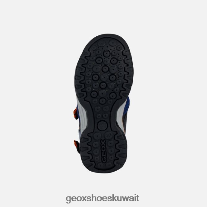 Geox BLL84T1280 Borealis Boy Navy/Orange