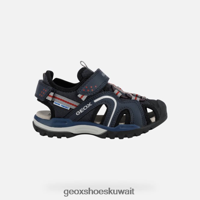 Geox BLL84T1281 Borealis Boy Navy/Red