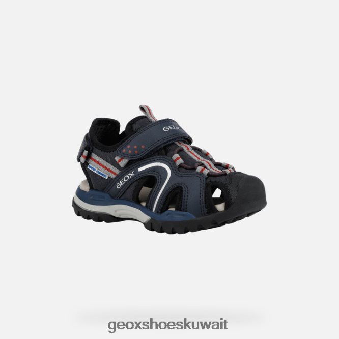 Geox BLL84T1281 Borealis Boy Navy/Red