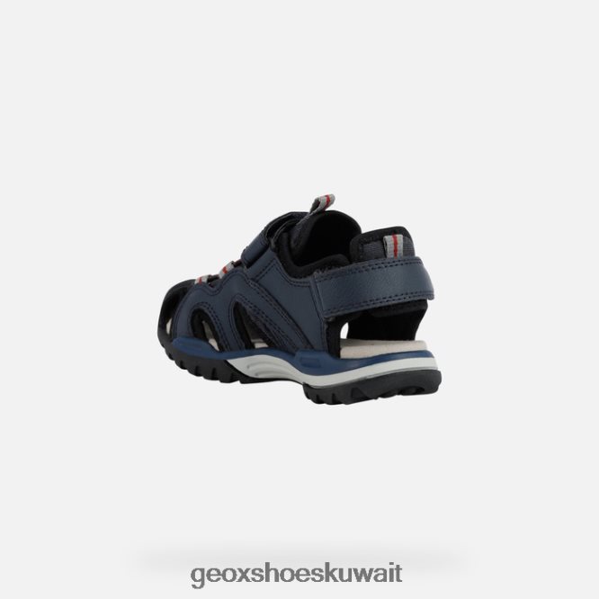 Geox BLL84T1281 Borealis Boy Navy/Red