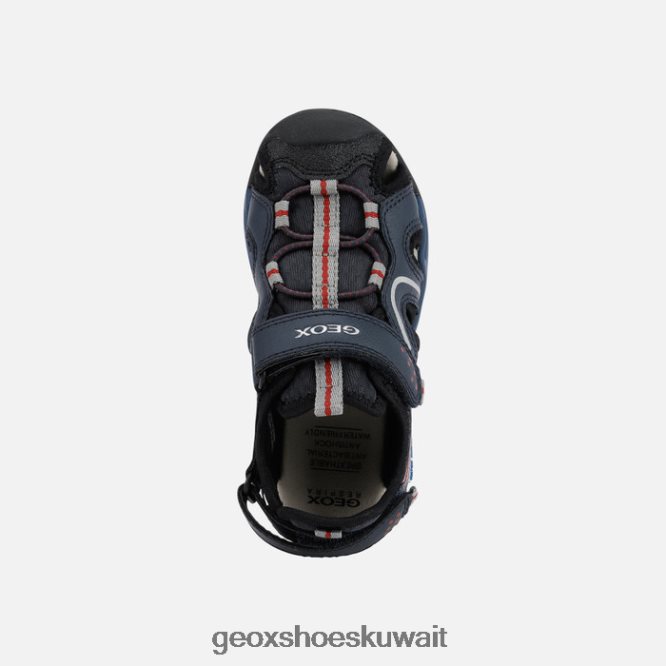 Geox BLL84T1281 Borealis Boy Navy/Red
