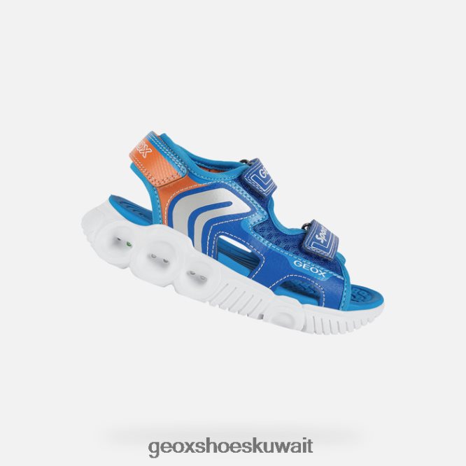 Geox BLL84T1320 Sandal Wroom Boy Royal/Orange