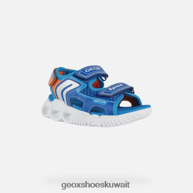 Geox BLL84T1320 Sandal Wroom Boy Royal/Orange