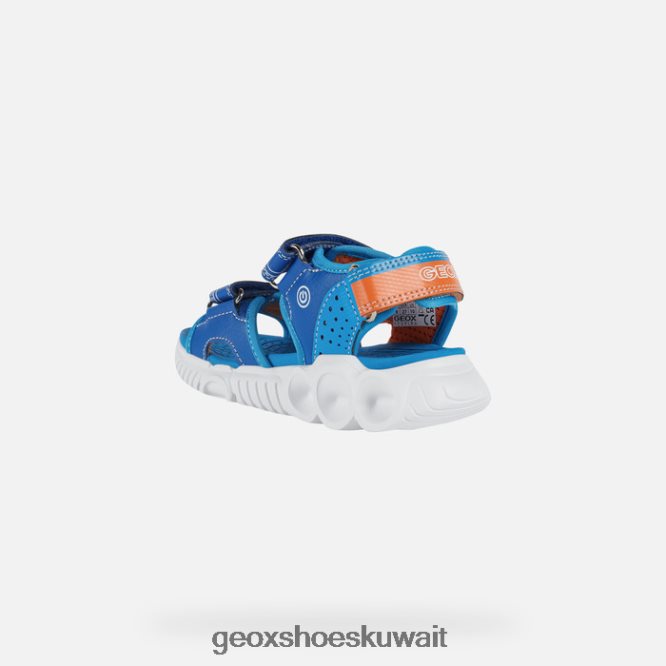 Geox BLL84T1320 Sandal Wroom Boy Royal/Orange