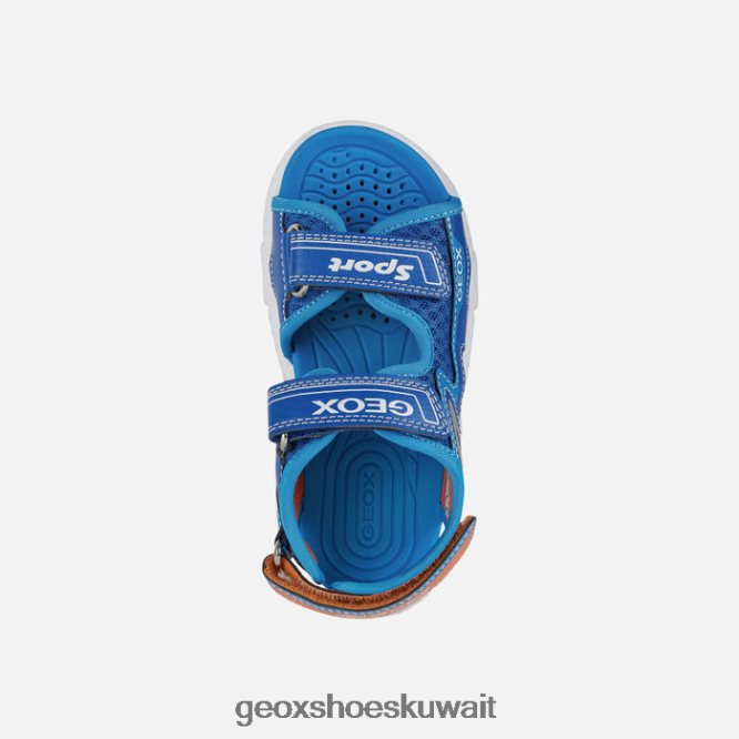 Geox BLL84T1320 Sandal Wroom Boy Royal/Orange