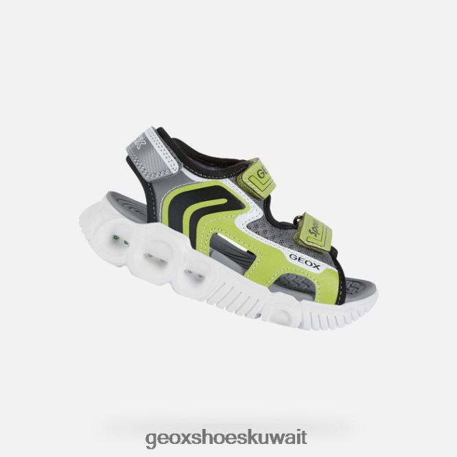 Geox BLL84T1321 Sandal Wroom Boy Lime/Black