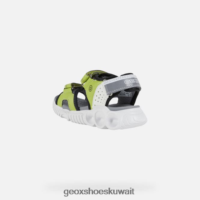 Geox BLL84T1321 Sandal Wroom Boy Lime/Black