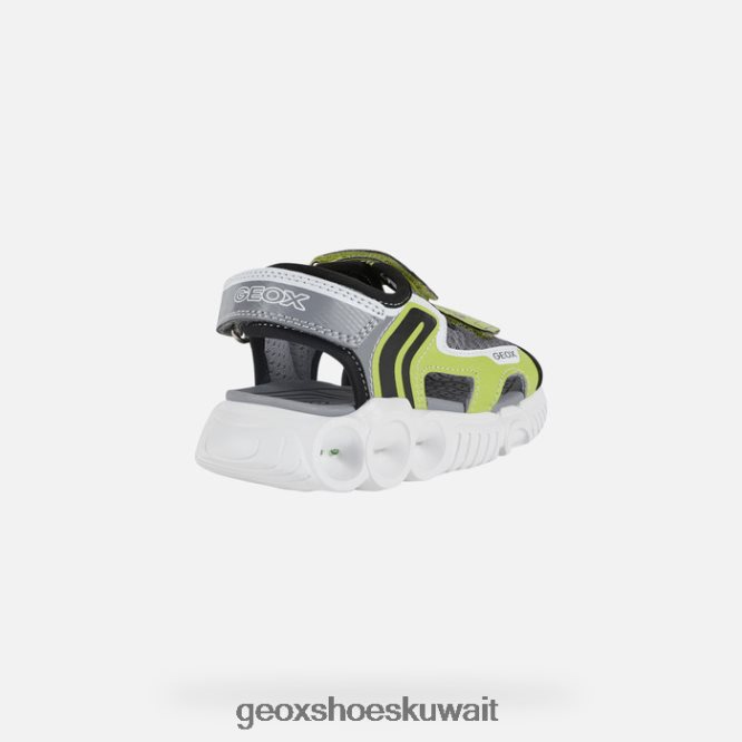 Geox BLL84T1321 Sandal Wroom Boy Lime/Black