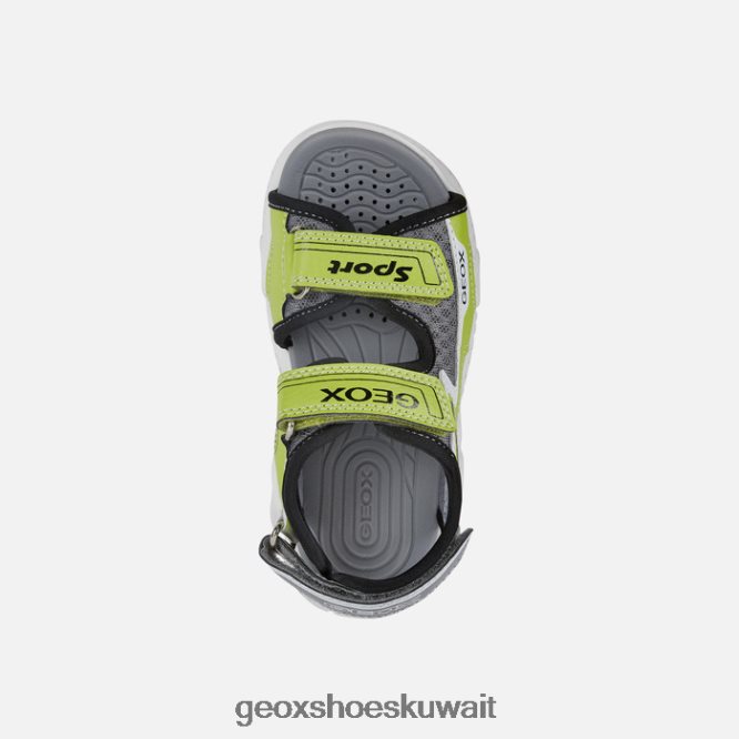 Geox BLL84T1321 Sandal Wroom Boy Lime/Black