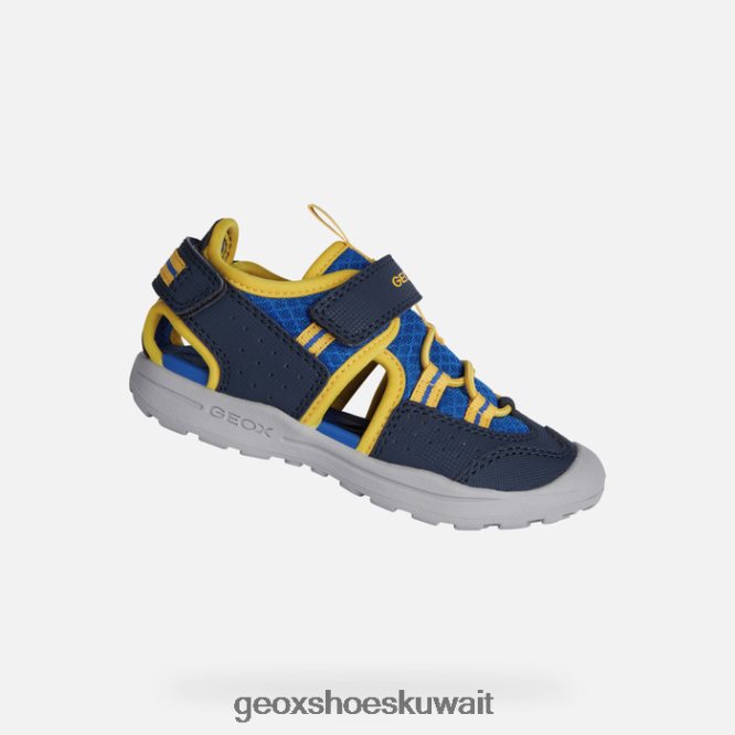 Geox BLL84T1324 Vaniett Boy Navy/Yellow