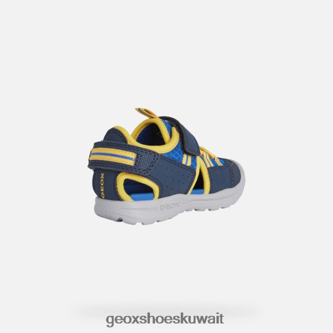 Geox BLL84T1324 Vaniett Boy Navy/Yellow