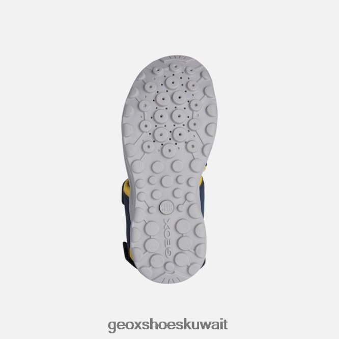 Geox BLL84T1324 Vaniett Boy Navy/Yellow