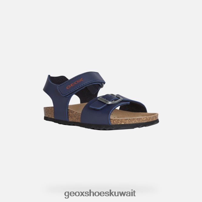 Geox BLL84T1345 Ghita Boy Navy/Red