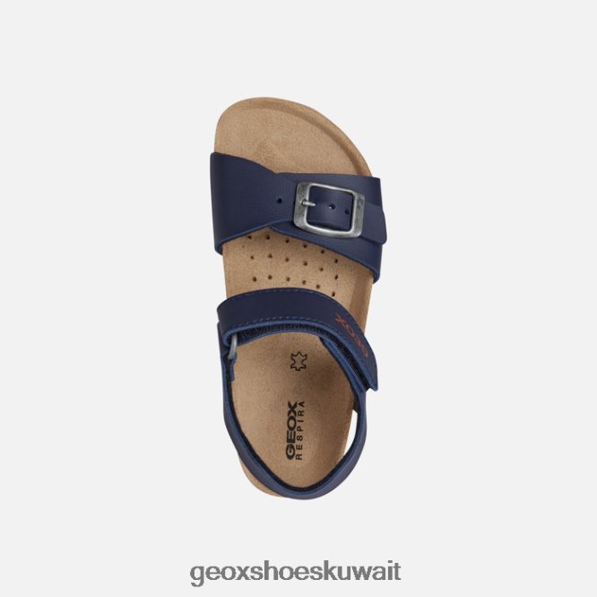 Geox BLL84T1345 Ghita Boy Navy/Red