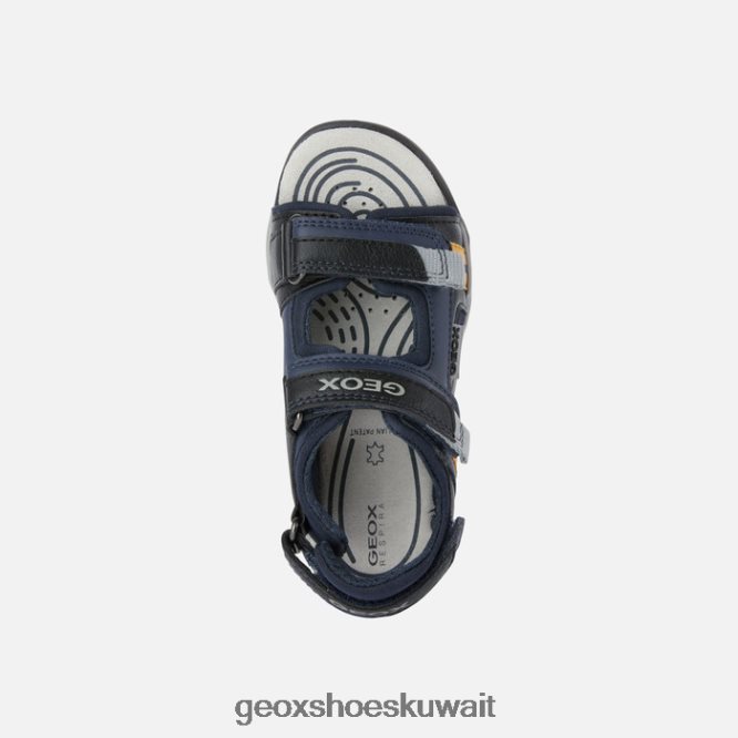 Geox BLL84T1346 Borealis Boy Navy/Dark Yellow