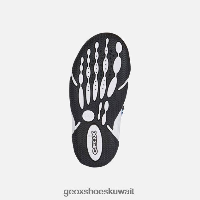 Geox BLL84T1348 Wader Junior Royal/Fluogreen