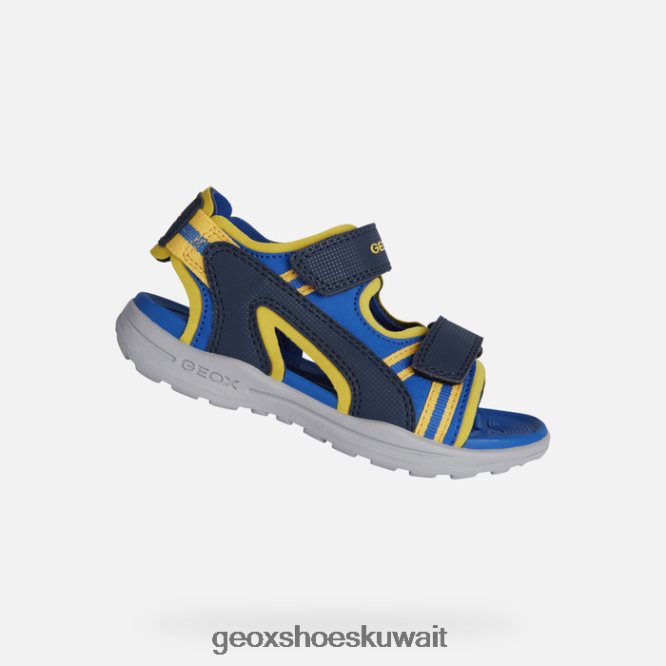 Geox BLL84T1375 Vaniett Boy Navy/Yellow