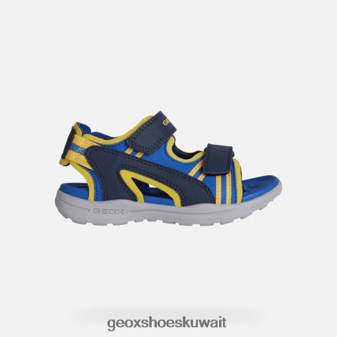Geox BLL84T1375 Vaniett Boy Navy/Yellow