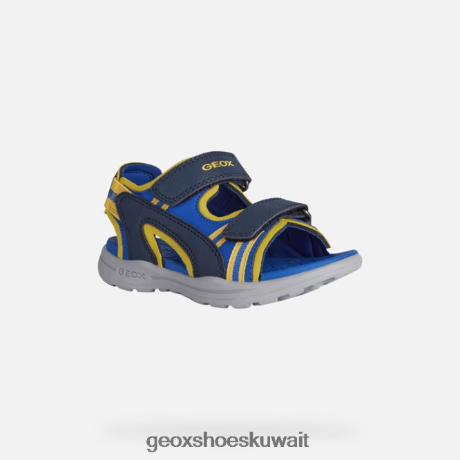 Geox BLL84T1375 Vaniett Boy Navy/Yellow