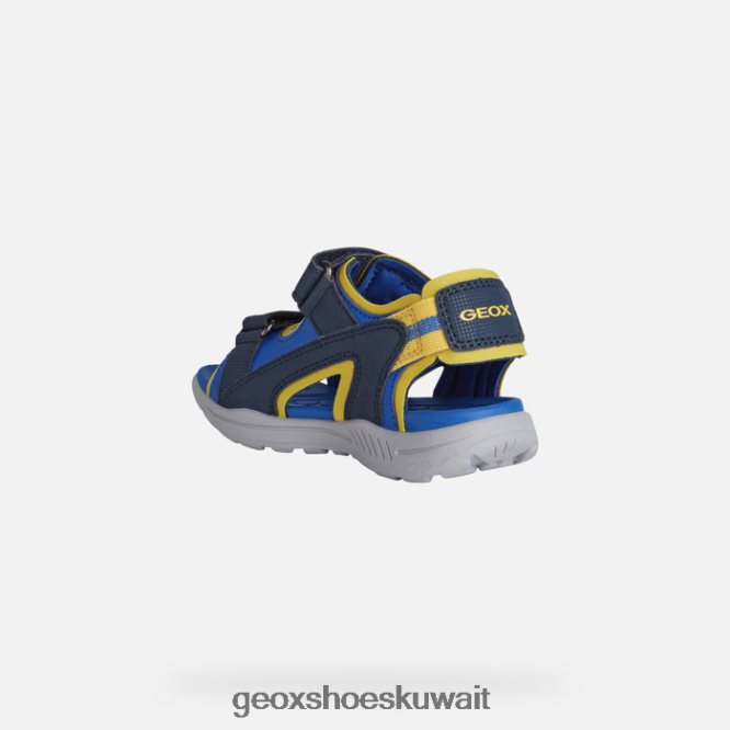 Geox BLL84T1375 Vaniett Boy Navy/Yellow