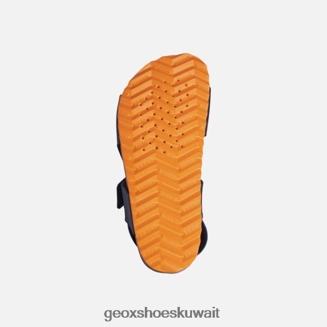 Geox BLL84T1378 Ghita Boy Navy/Orange