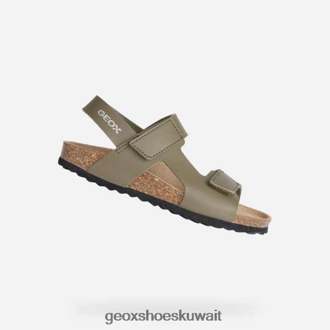 Geox BLL84T1379 Ghita Boy Military