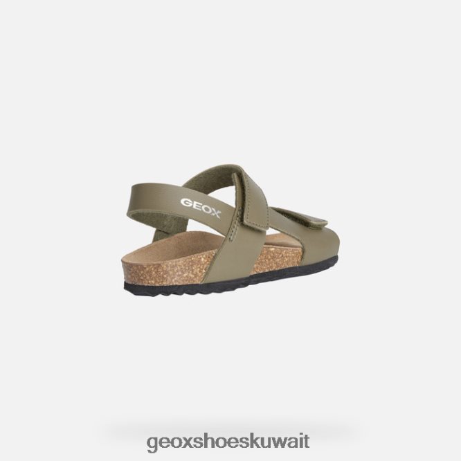 Geox BLL84T1379 Ghita Boy Military