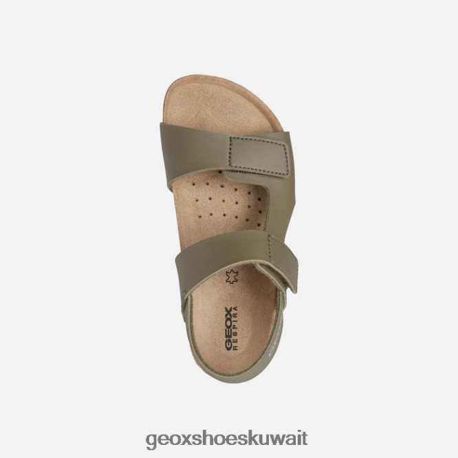 Geox BLL84T1379 Ghita Boy Military