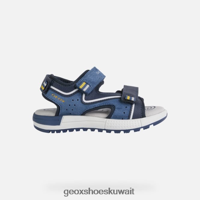 Geox BLL84T1395 Sandal Alben Boy Navy/Avio