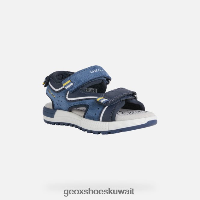 Geox BLL84T1395 Sandal Alben Boy Navy/Avio