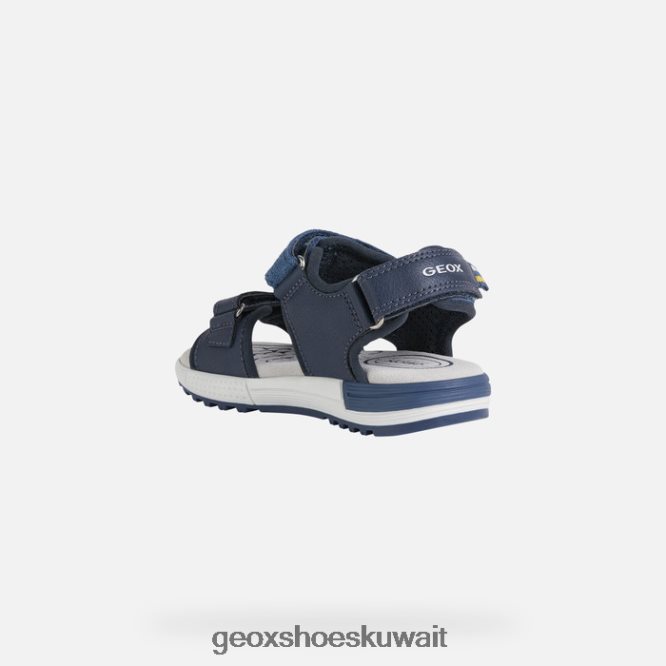 Geox BLL84T1395 Sandal Alben Boy Navy/Avio